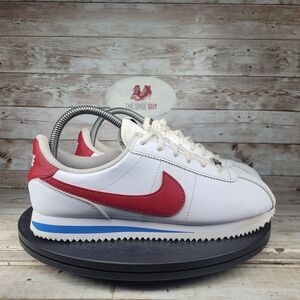 Nike Cortez Kids Size 7Y White Swoosh Forrest Gump Walking Running Shoes